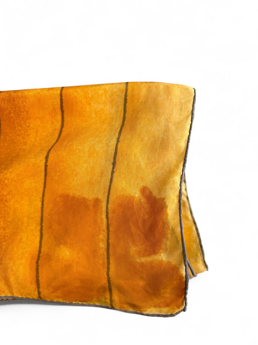 Carré de soie vintage Courrèges – Années 70