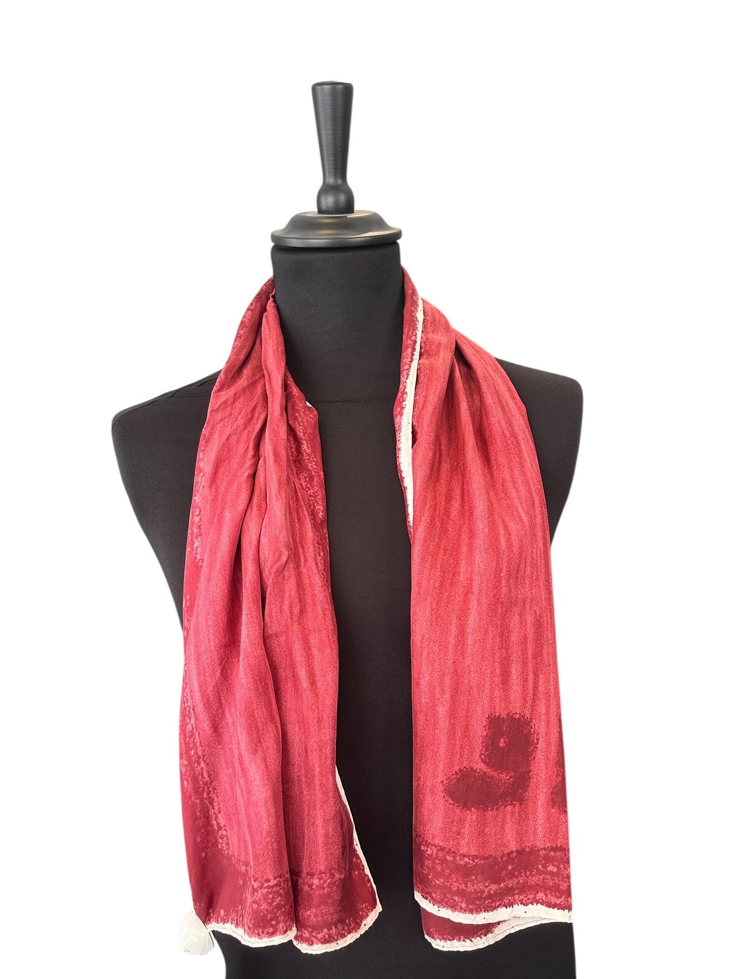 Carré de soie vintage Courrèges – Années 70