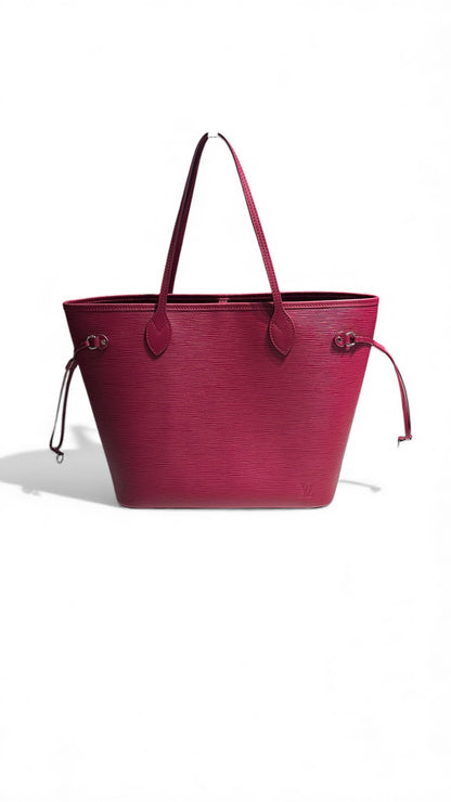 Never full Louis Vuitton Cuir Epi framboise