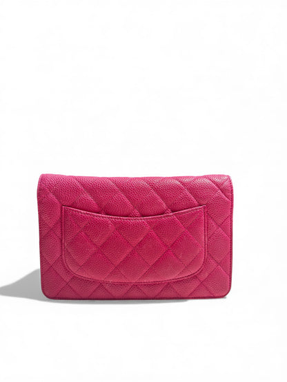 WOC Chanel - rose cuir caviar