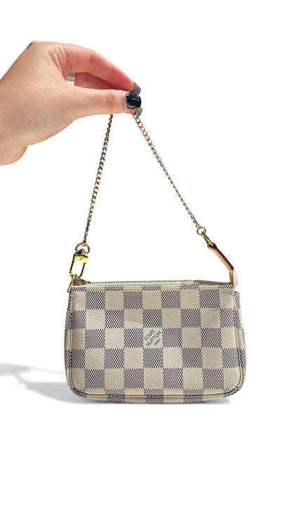 Mini Pochette Accessoire damier azur - Louis Vuitton