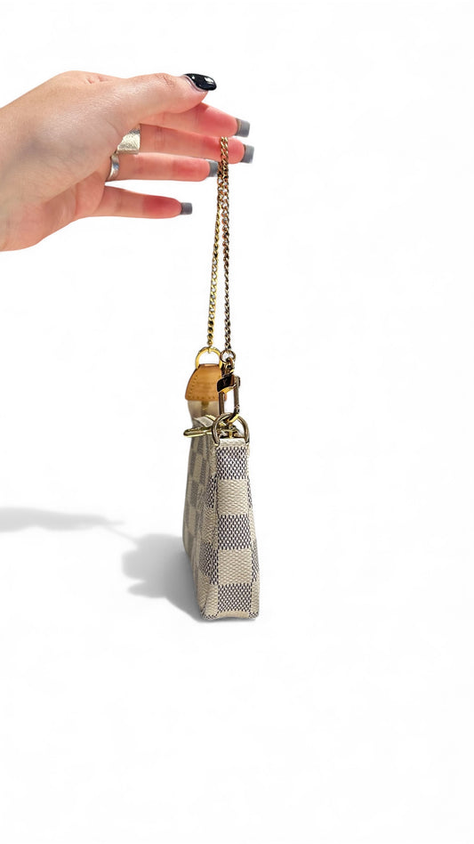 Mini Pochette Accessoire damier azur - Louis Vuitton