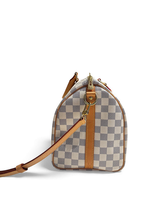 Speedy Louis Vuitton 30 cm damier azur