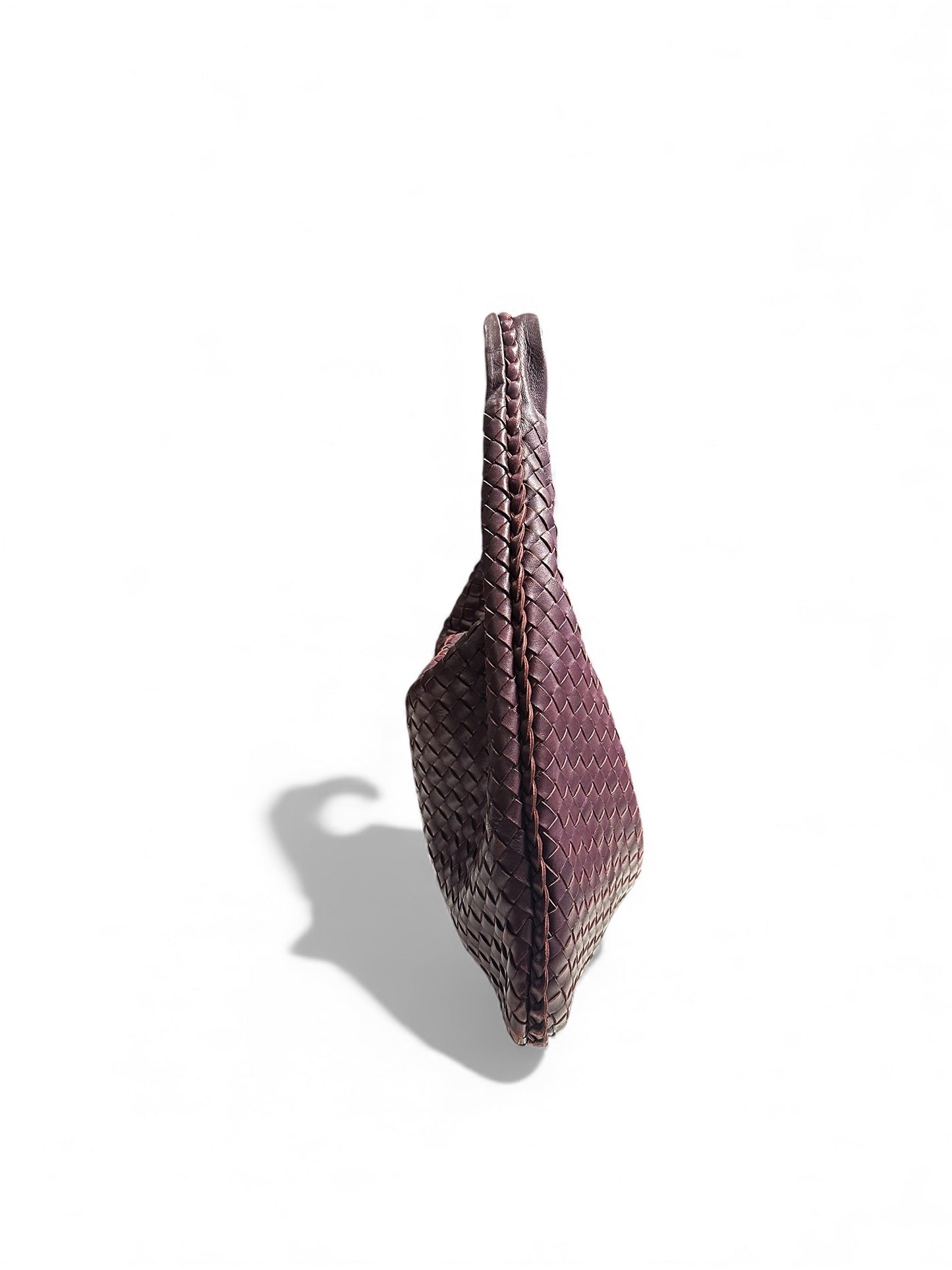 Bottega Veneta Veneta – Cuir Bordeaux – Dustbag inclus