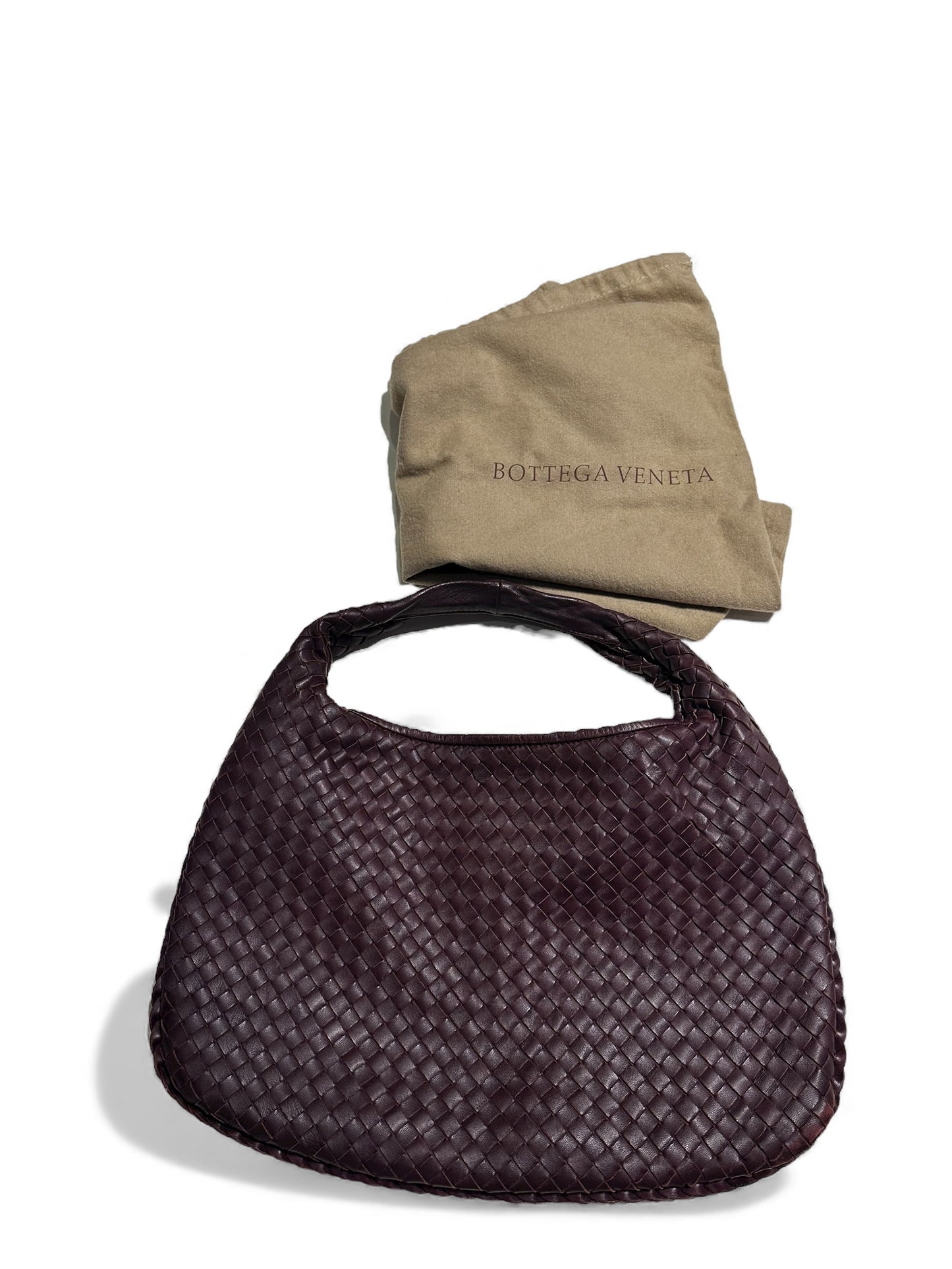 Bottega Veneta Veneta – Cuir Bordeaux – Dustbag inclus