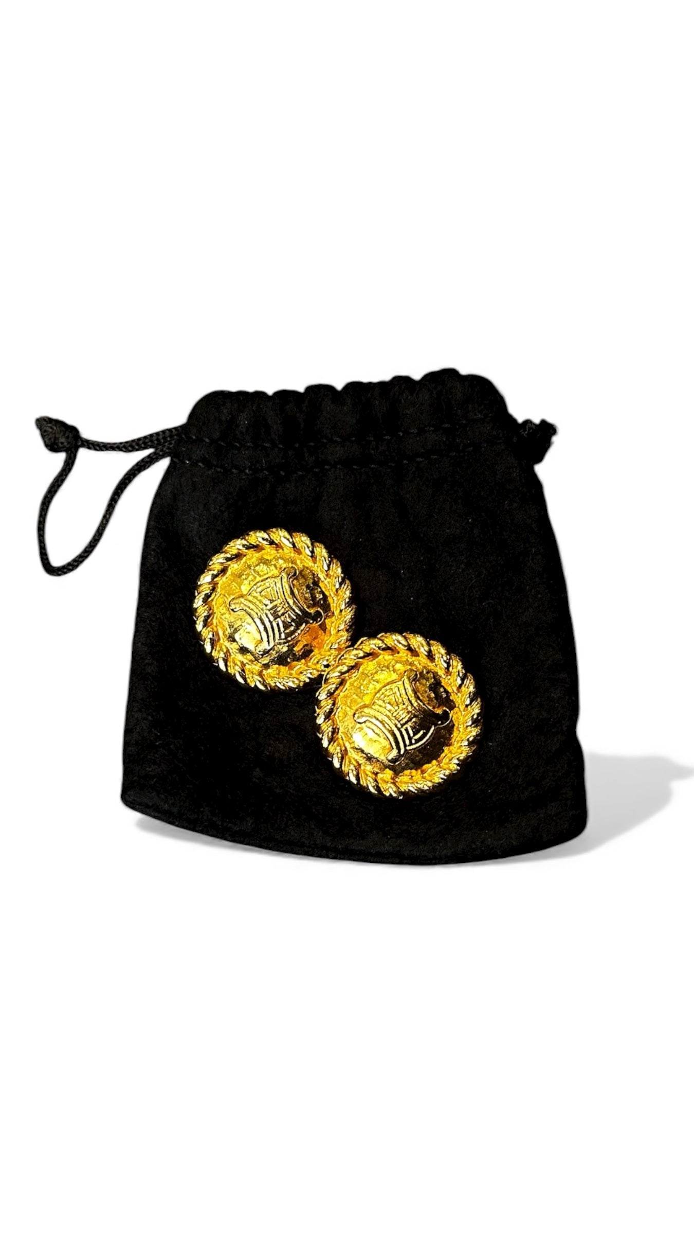 Boucle d'oreille Celine vintage