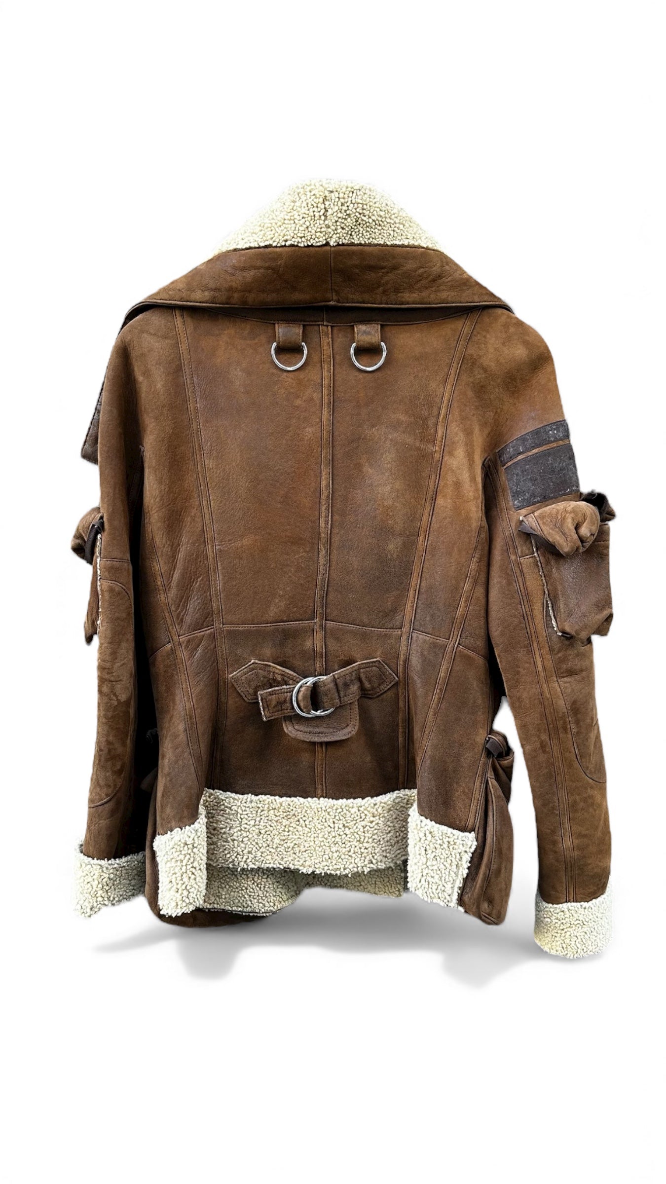 Veste 100 % cuir d’agneau Dior Vintage