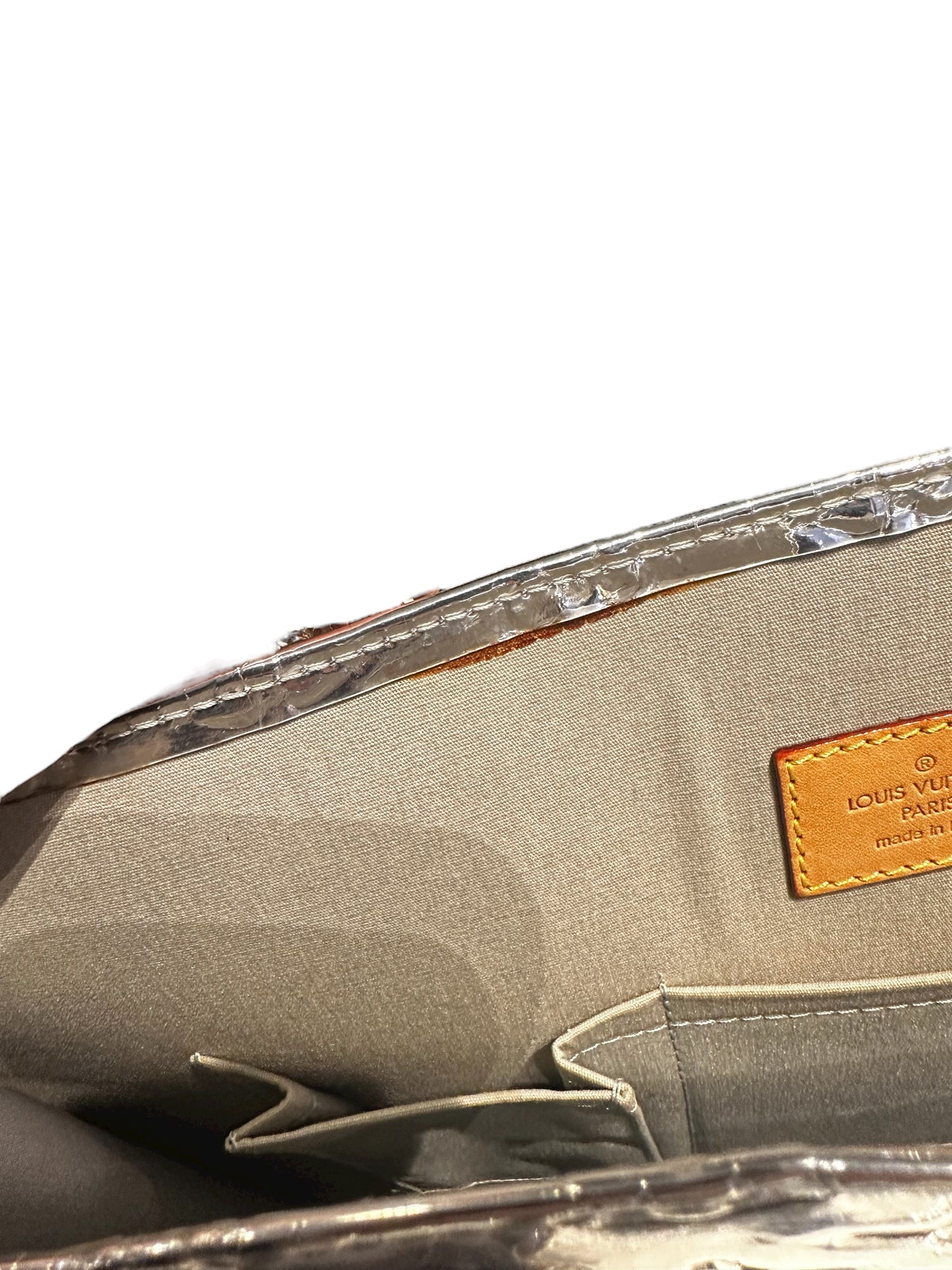 Sac Plat Louis Vuitton Silver