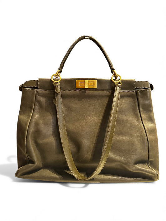 Sac Fendi Peekaboo kaki