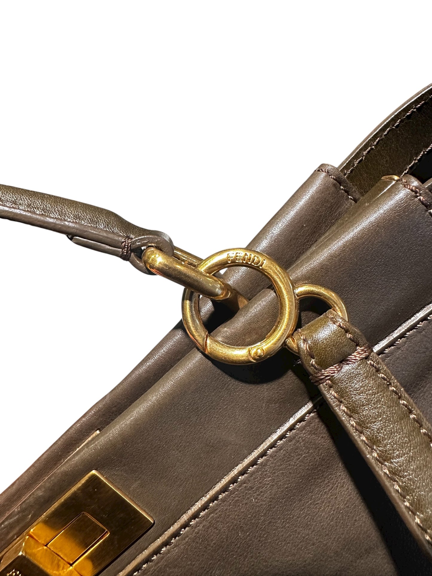 Sac Fendi Peekaboo kaki