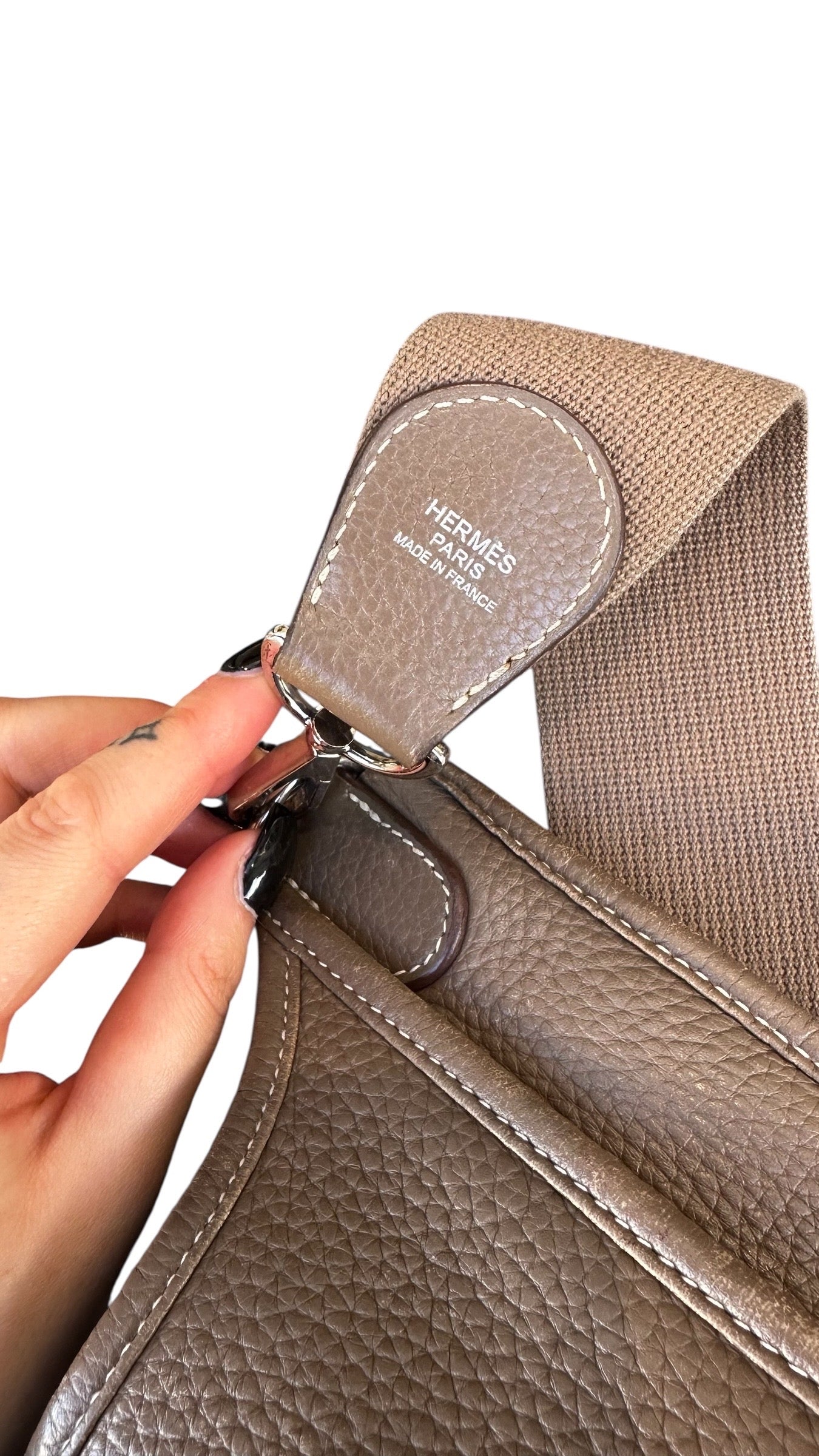 Sac Hermès Evelyne Taille 29 – Étoupe