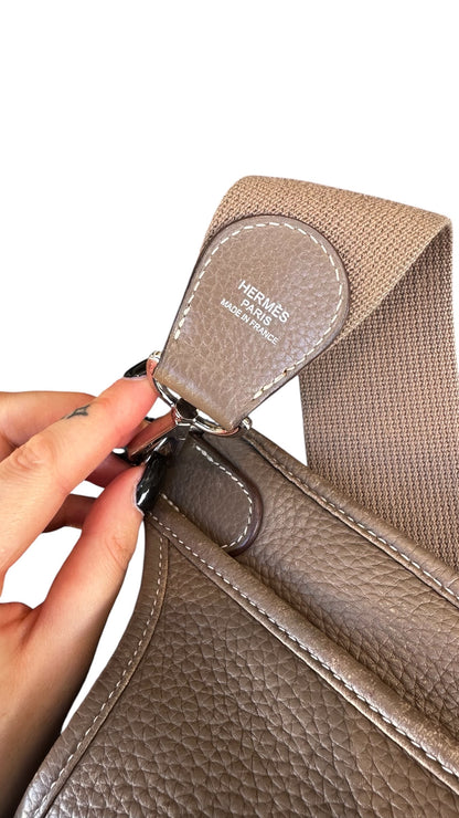 Sac Hermès Evelyne Taille 29 – Étoupe