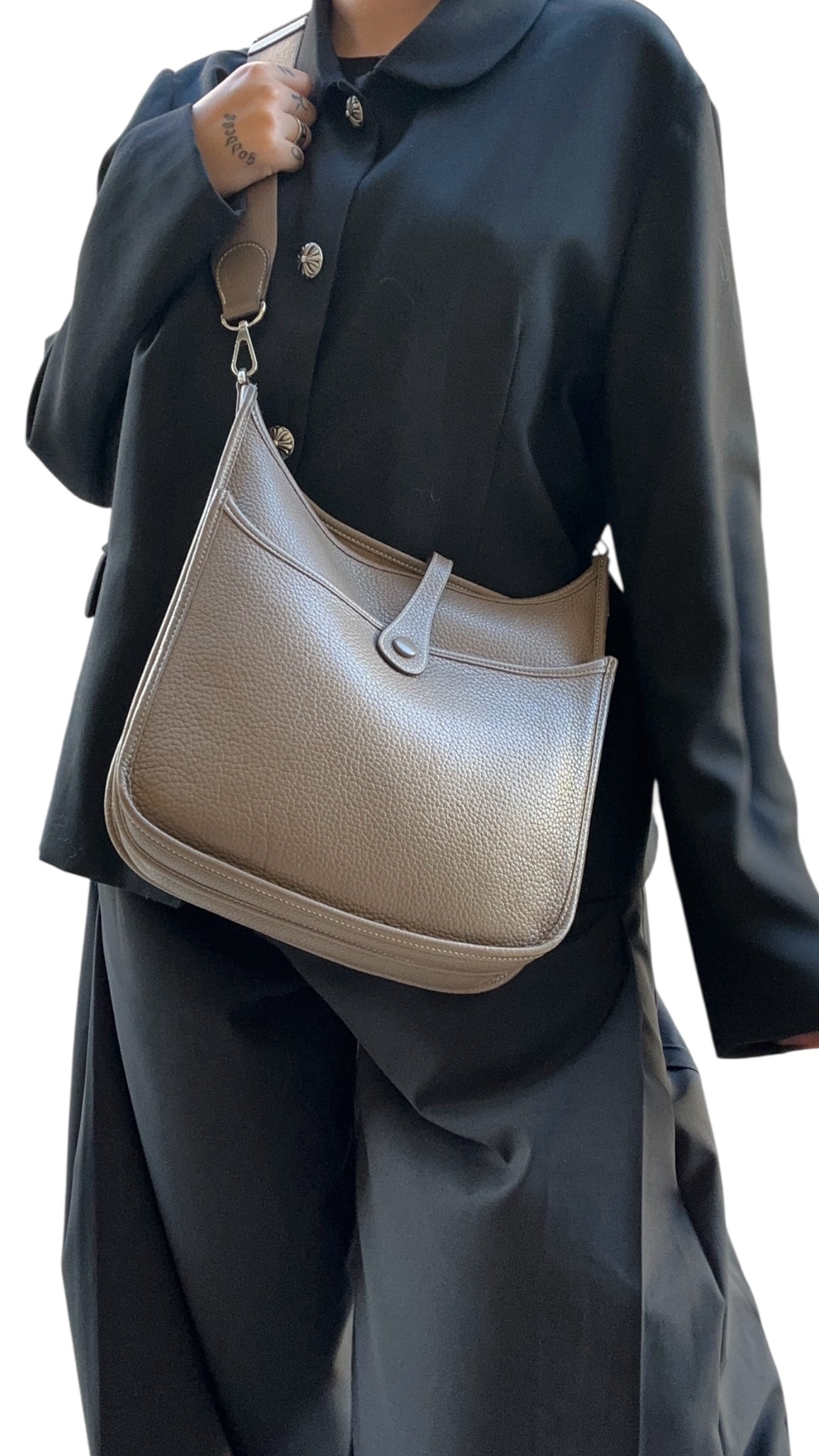 Sac Hermès Evelyne Taille 29 – Étoupe