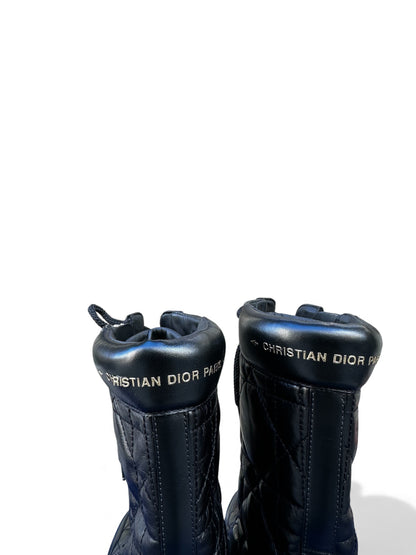 Boots Dior - cuir noir