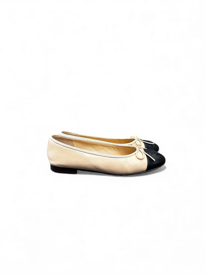 Ballerines Chanel bicolores – Pointure 35