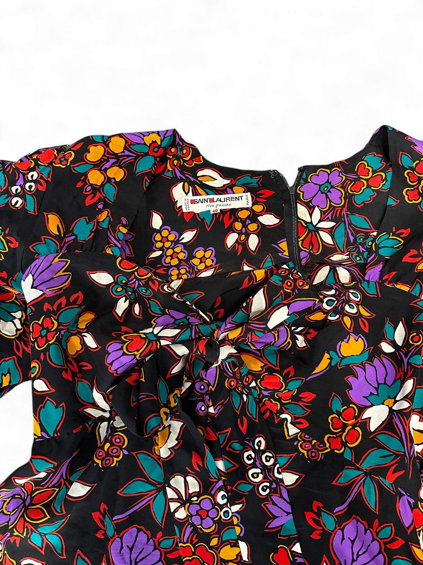 Robe Vintage Yves Saint Laurent Rive Gauche – Made in France