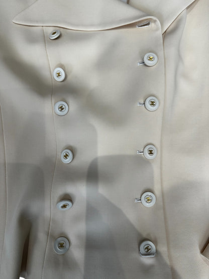 Veste Chanel  -  Beige vintage made in france