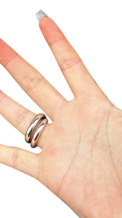 Hermès – Bague Vertige en argent