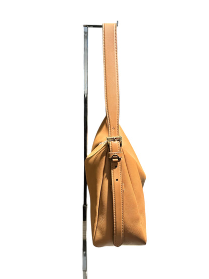 Prada camel shoulder bag