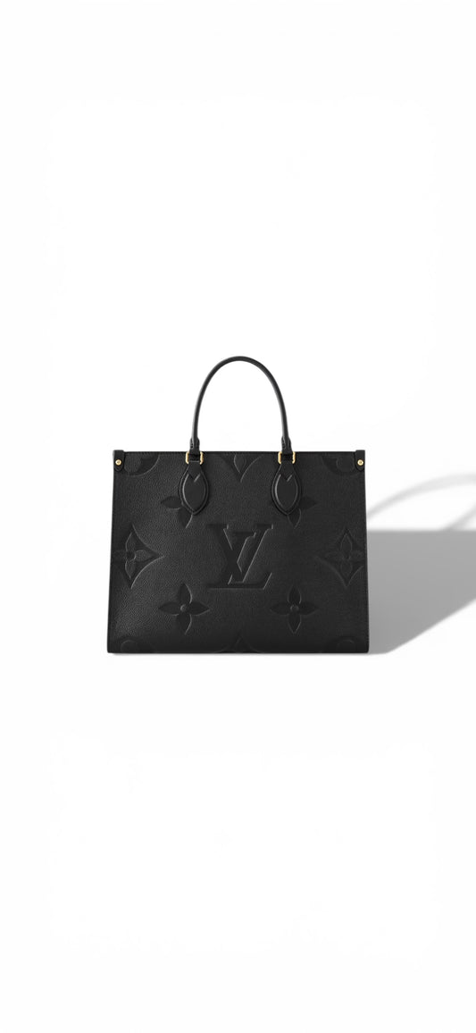 Louis Vuitton Cabas OnTheGo MM – cuir Monogram Empreinte