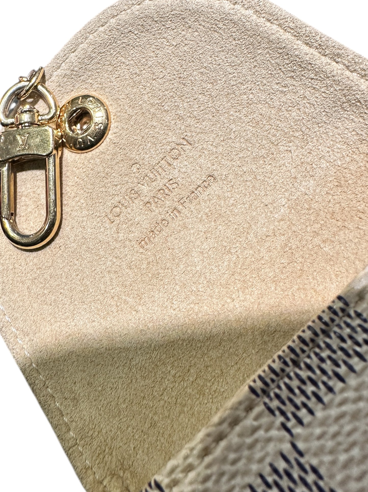 Louis Vuitton – Phone Pouch / Mini Chain Case Damier Azur