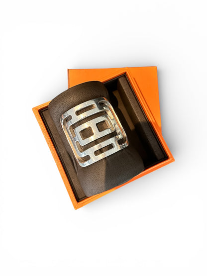 Manchette Hermes Arcane gm argent