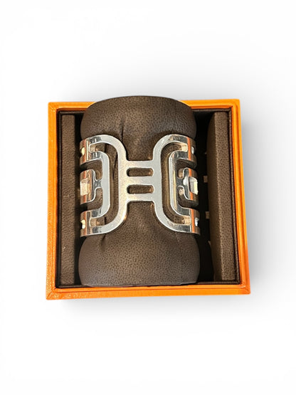 Manchette Hermes Arcane gm argent