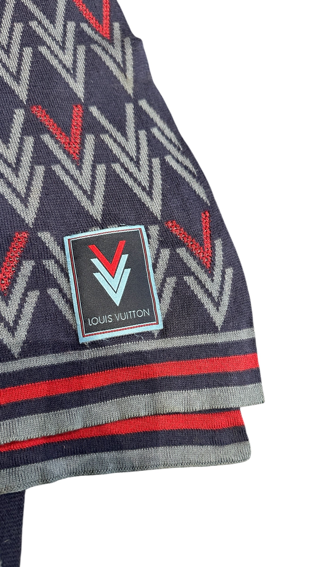 Écharpe / Châle Monogram graphique laine & soie