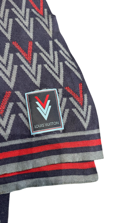 Écharpe / Châle Monogram graphique laine & soie