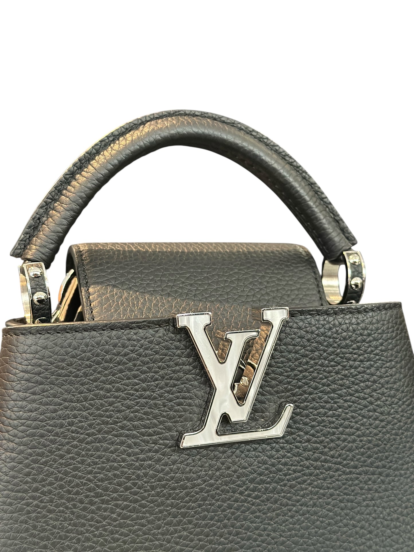 Louis Vuitton Capucines Mini Bag - Black