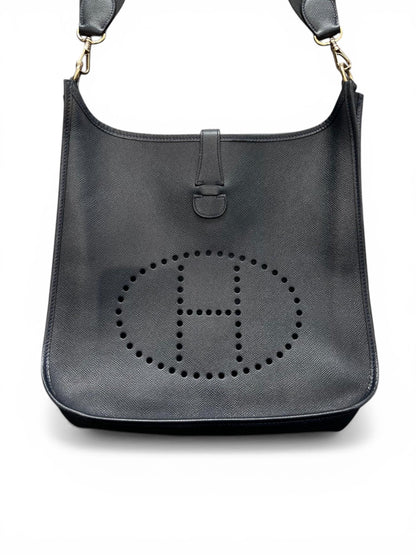 Hermès — Evelyne GM navy blue