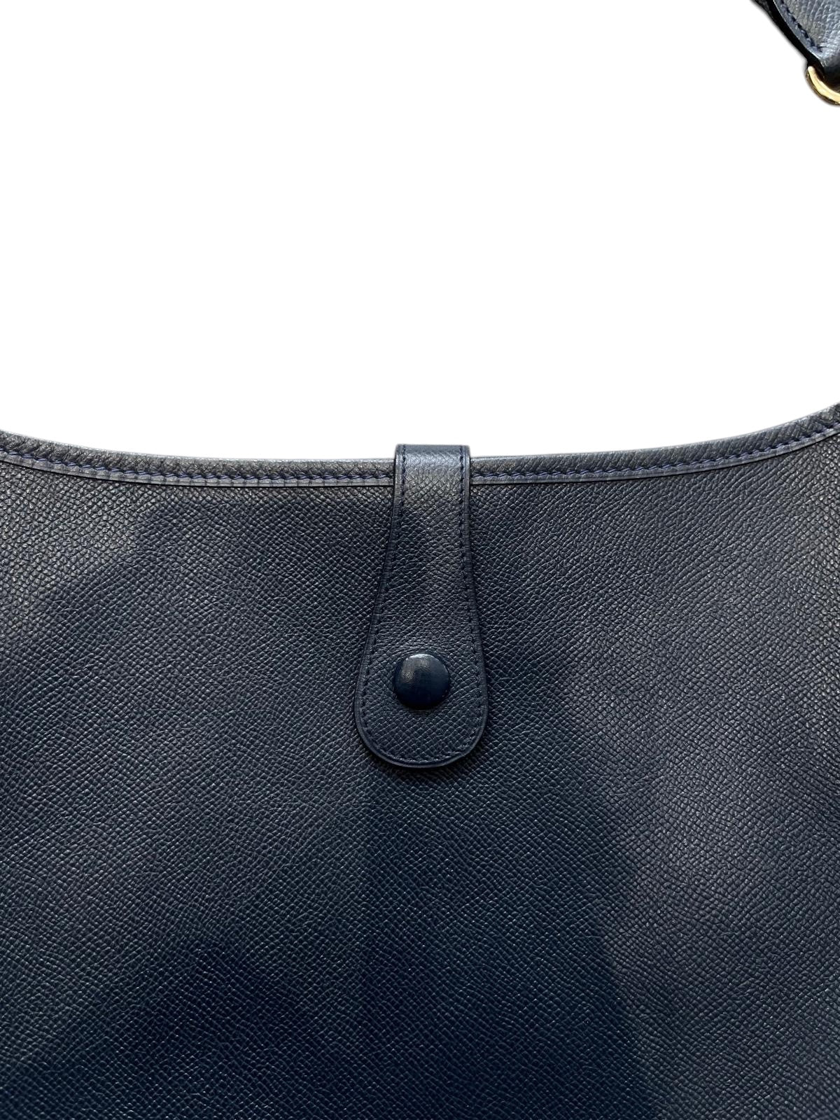 Hermès — Evelyne GM navy blue