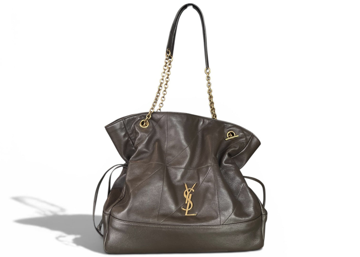 Jamie Shopping Bag – Saint Laurent Khaki