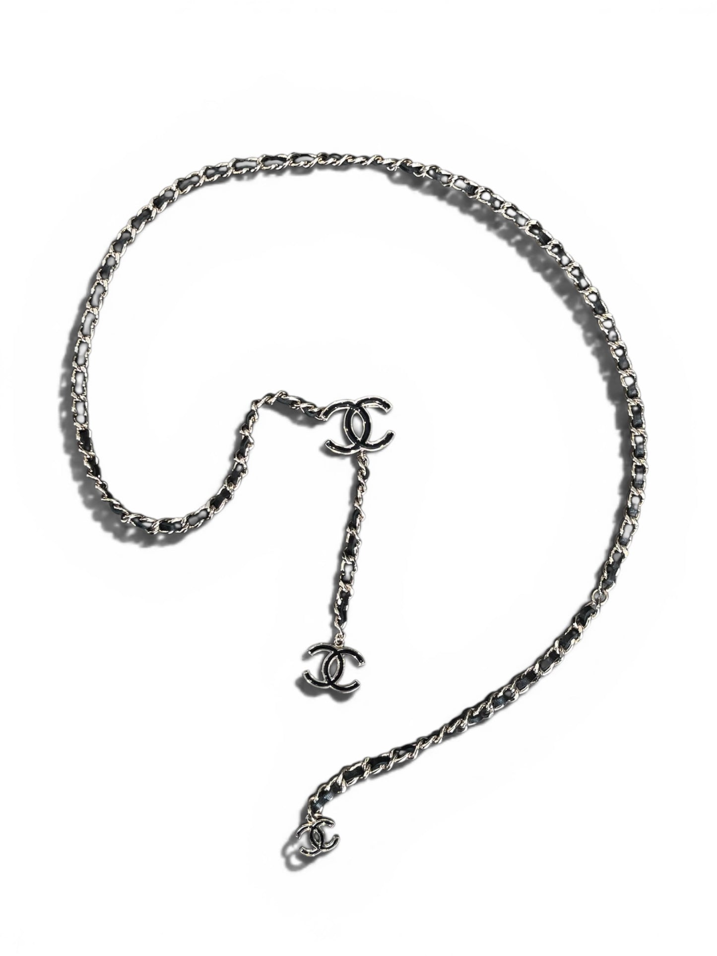 Chanel CC Waist Chain – Silver-tone