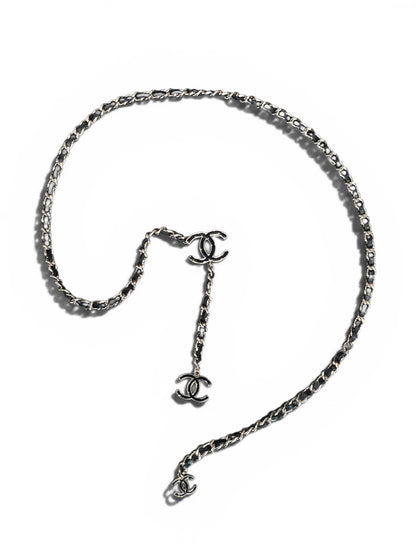 Chanel CC Waist Chain – Silver-tone